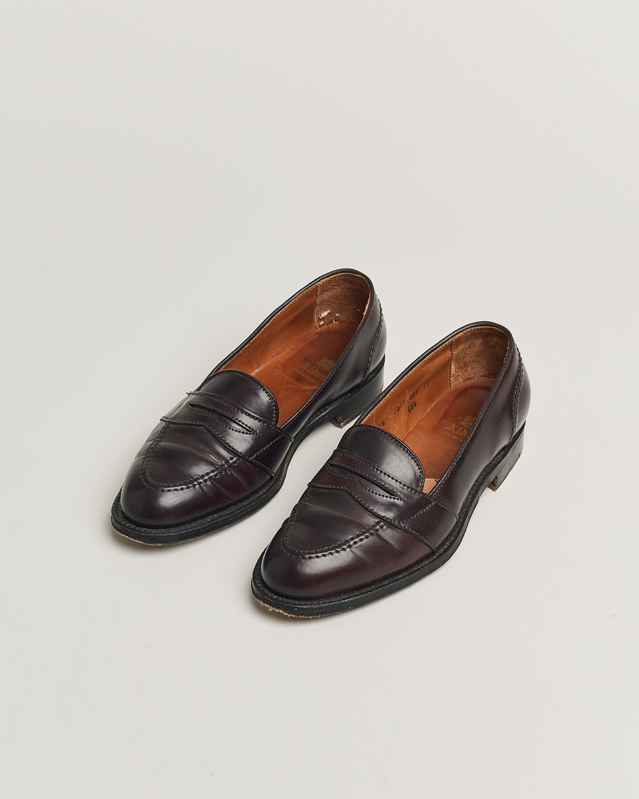 Mies | Alden 684 Full Strap Slip-On Penny Loafer UK7,5 - EU41 | Pre-owned | Alden 684 Full Strap Slip-On Penny Loafer UK7,5 - EU41